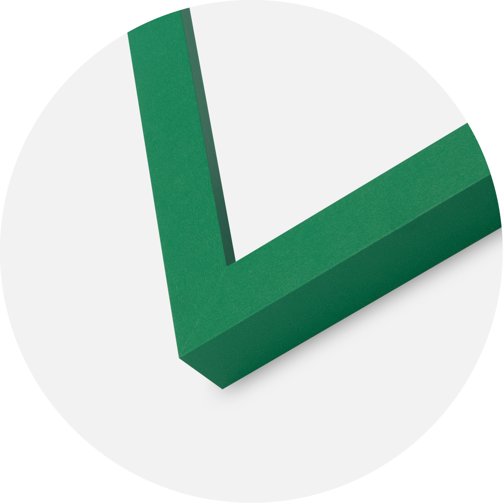 Moldura Selection Vidro acrílico Light Green 60x80 cm