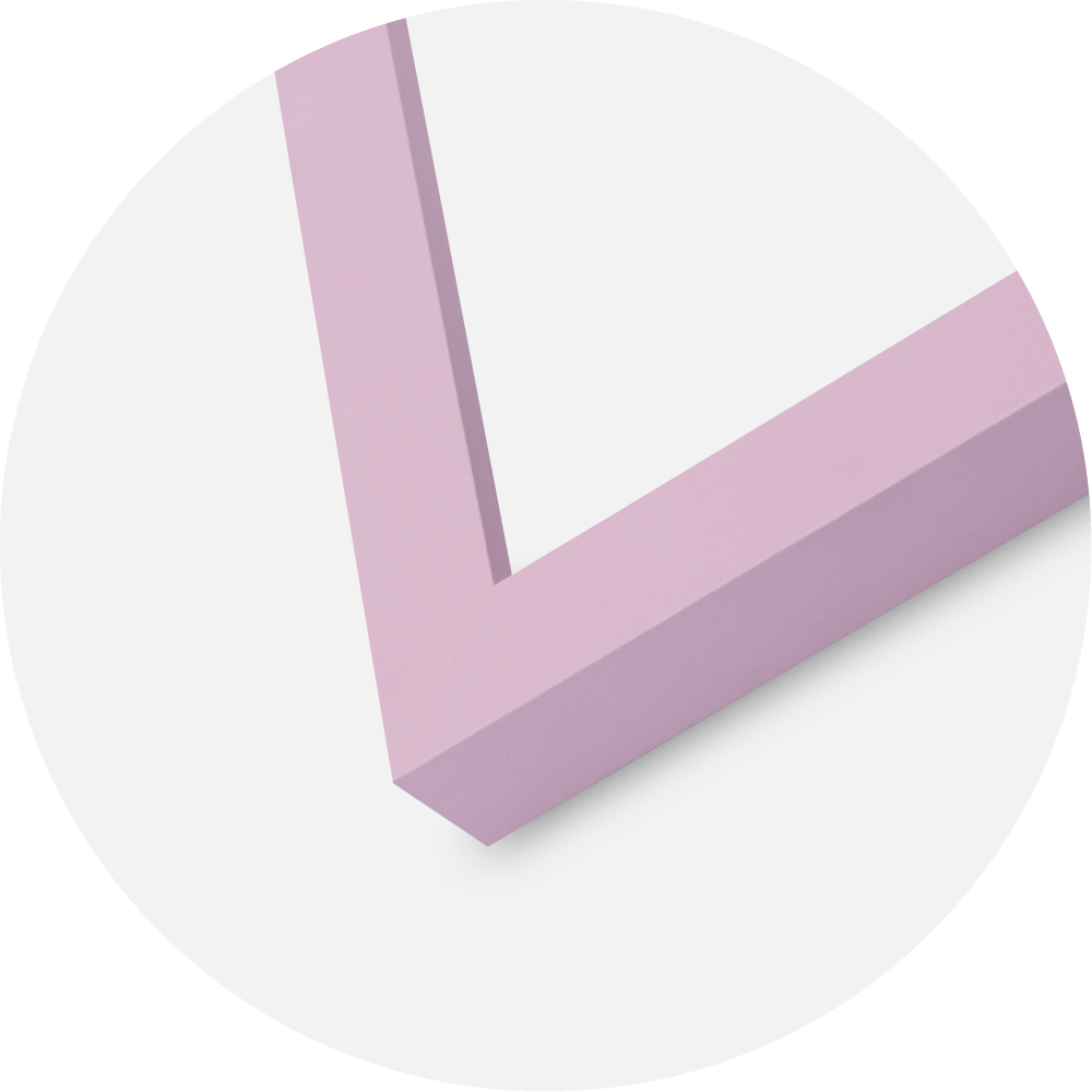 Moldura Selection Vidro acrílico Pink 40x50 cm