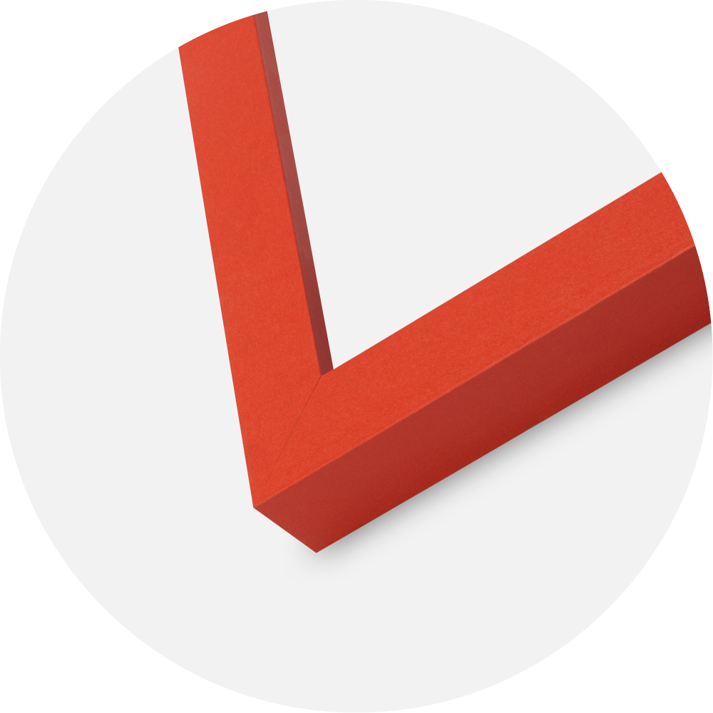 Moldura Selection Vidro acrílico Red 50x70 cm