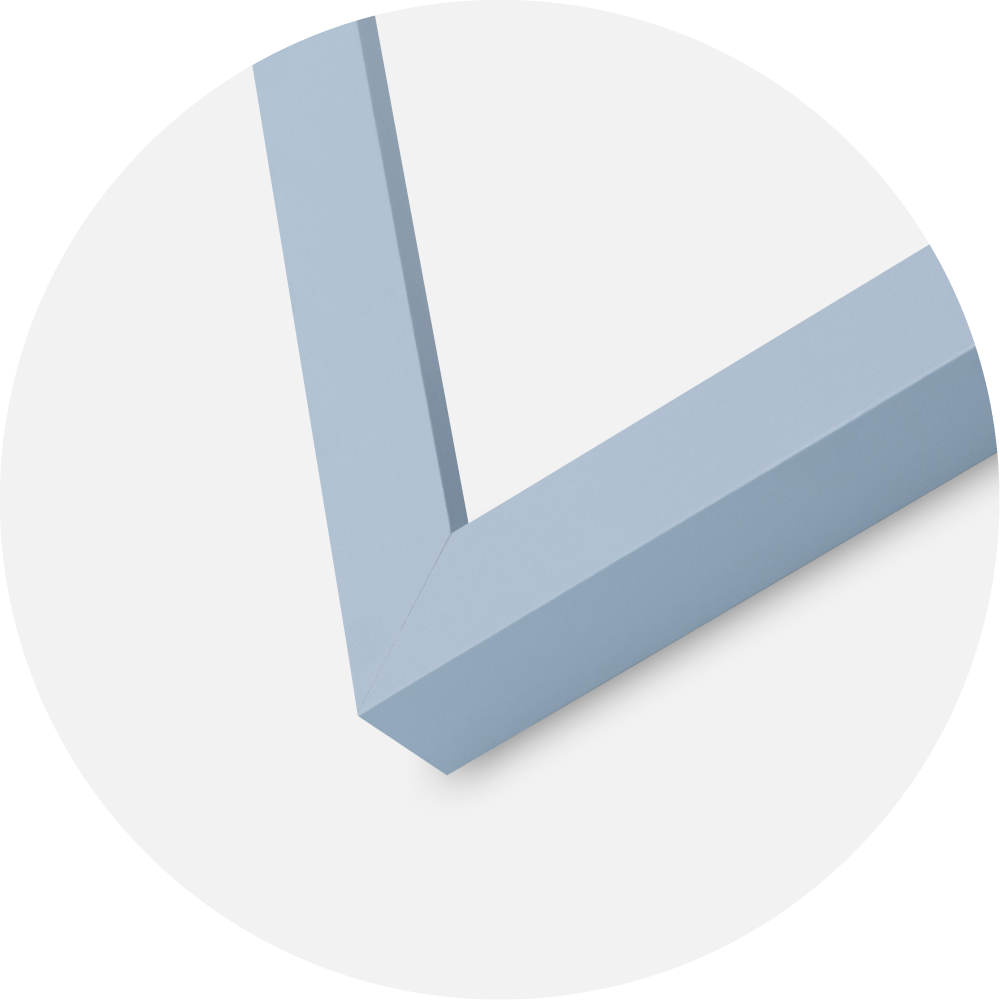 Moldura Selection Vidro acrílico Sky Blue 50x70 cm