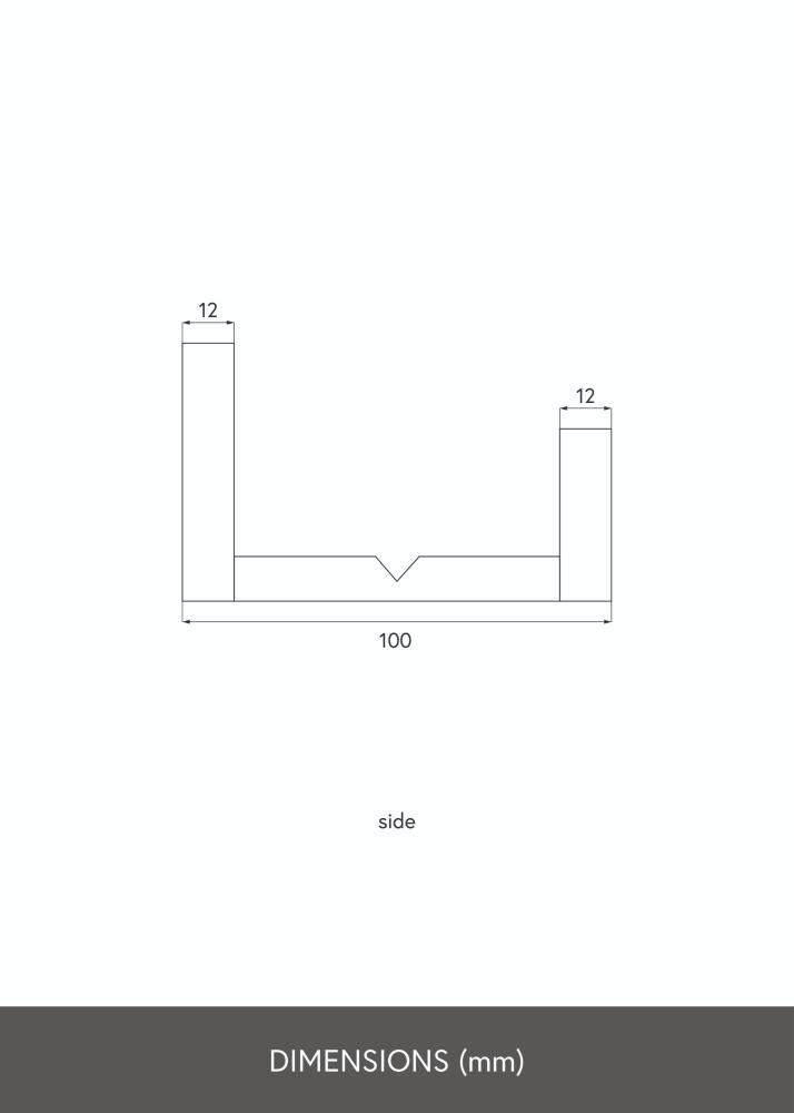 KAILA Prateleira para Quadros Preta 130 cm