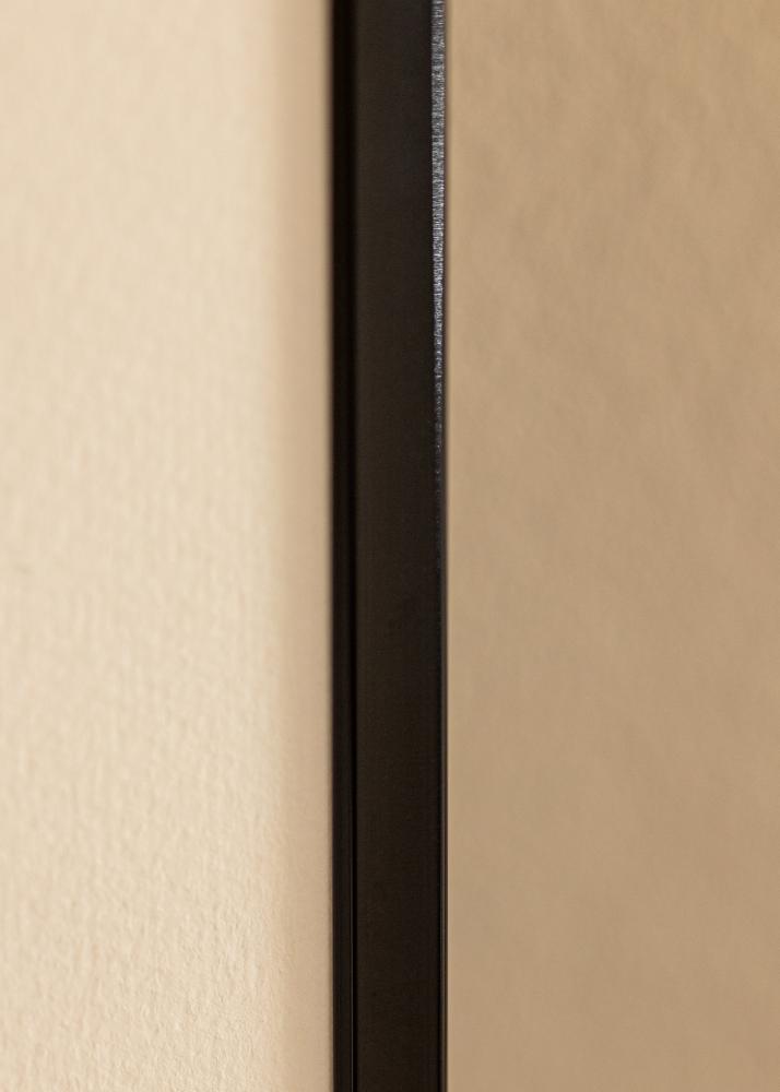 Moldura em alumínio Vidro acrílico Preto 50x60 cm