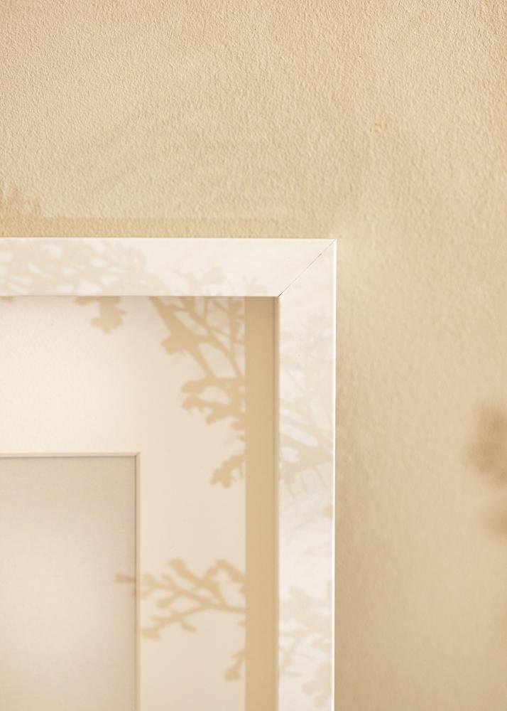 BGA Moldura de caixa Branco 40x60 cm - passe-partout Branco 32,9x48,3 cm