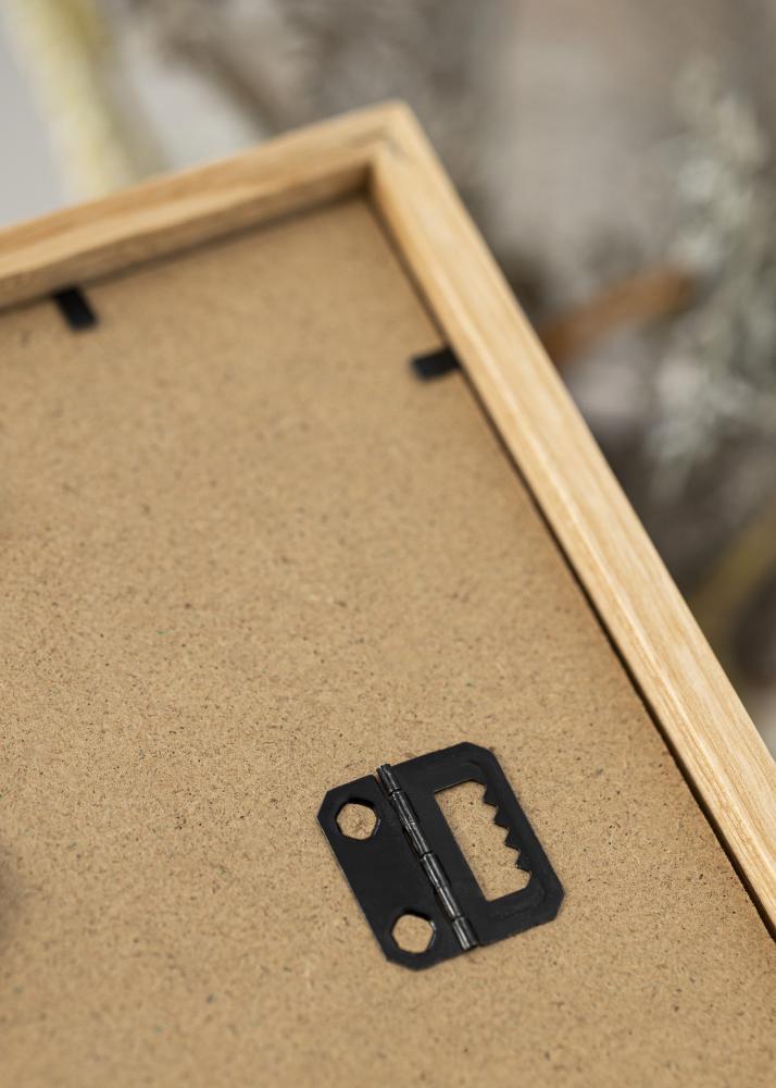 Moldura Carvalho Maciço Acrílico 42x59,4 (A2)