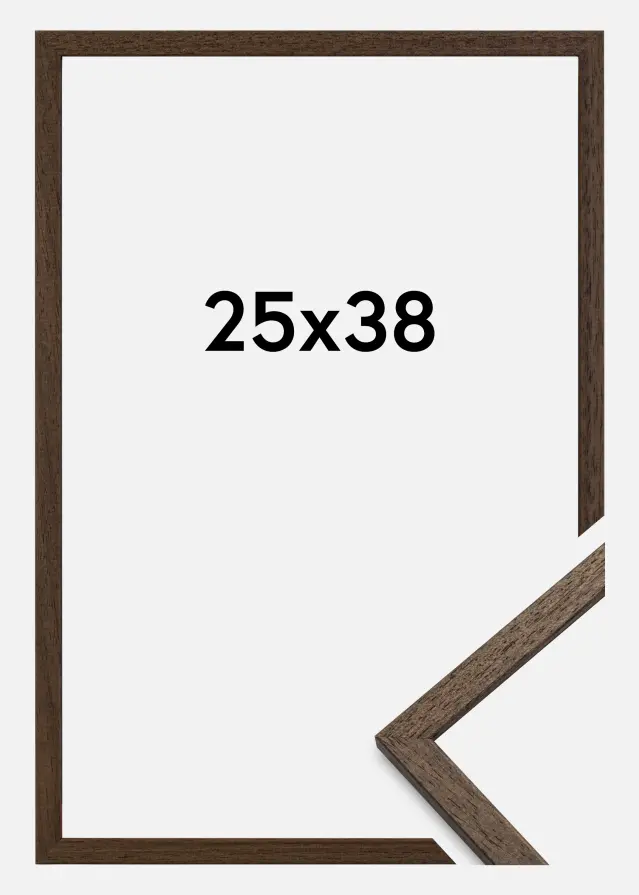 Moldura Edsbyn Nogueira 25x38 cm