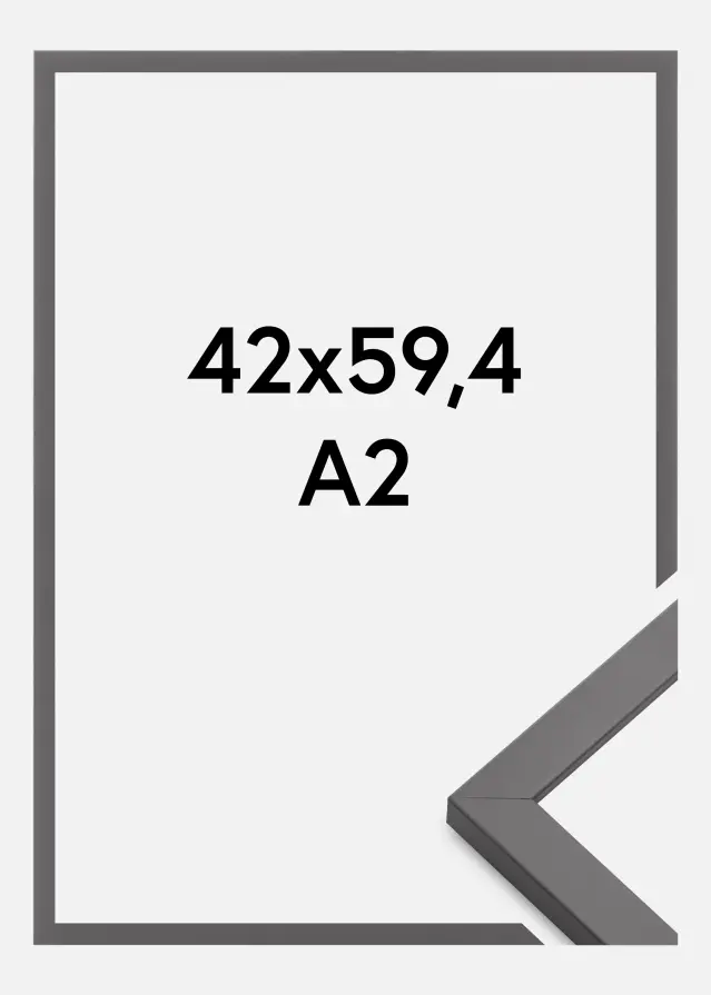 Moldura NordicLine Modern Grey 42x59,4 cm (A2)