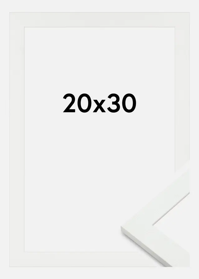 Moldura Sandra Acrílico Branco 20x30 cm