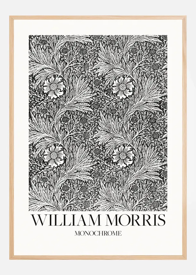 Marigold Monochrome Póster