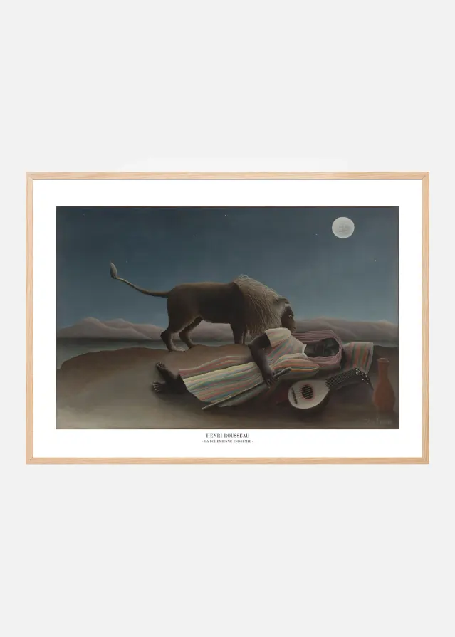 La BohAcmienne endormie 1897 Póster