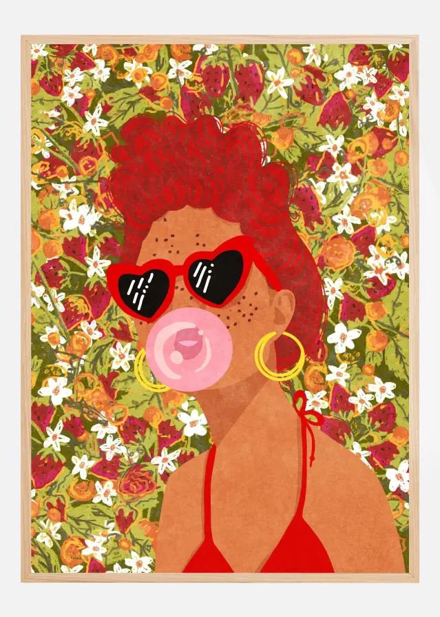 Strawbeery Lady Póster