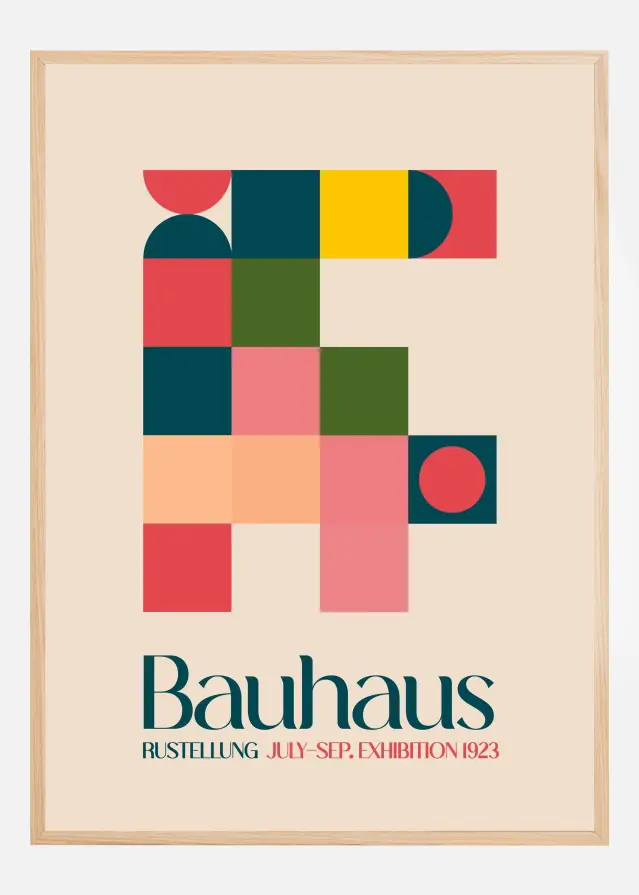 Bauhaus Kutular Póster