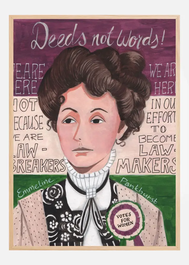 Portrait of a woman Póster