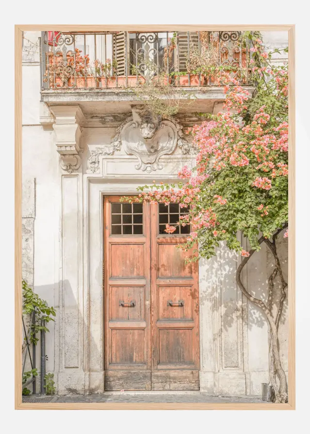 Floral Entry Póster