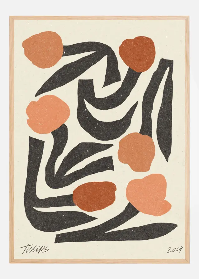 Modern Flower 03 Póster