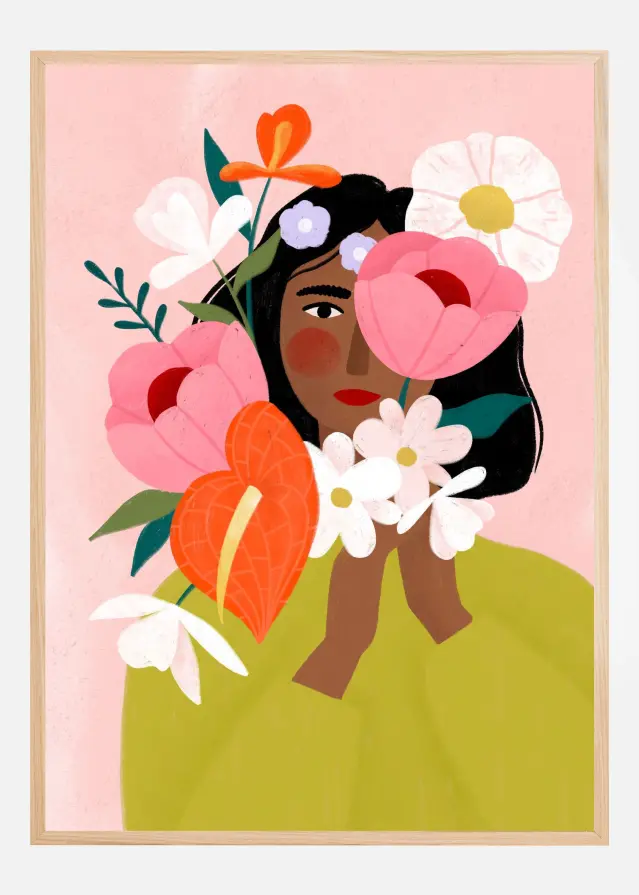 Flower Lady Póster