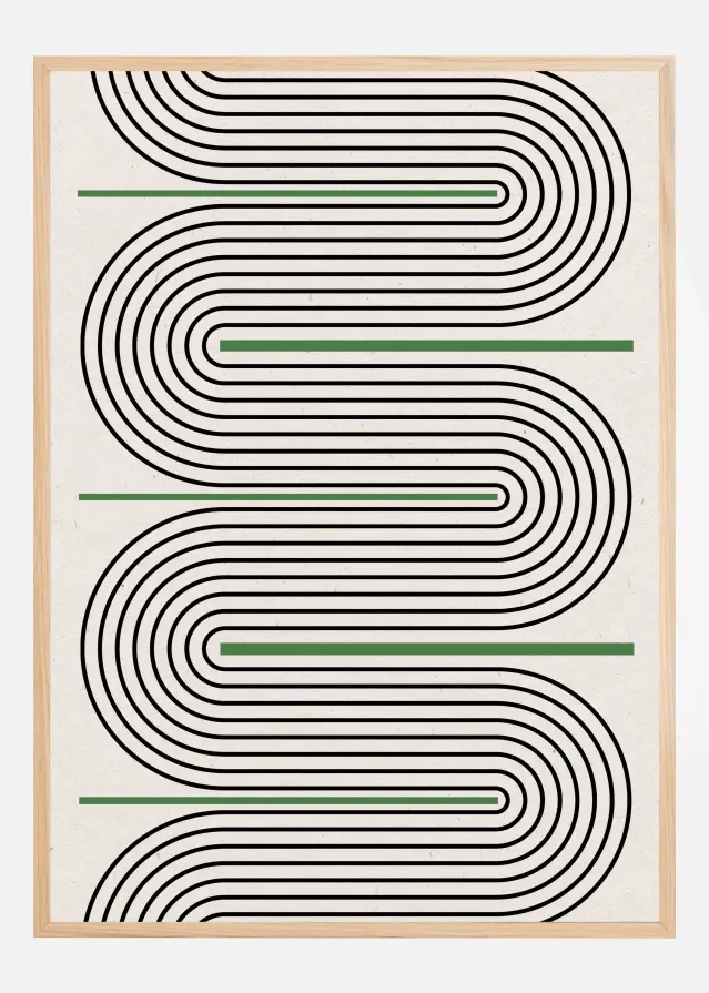 Modern Contemporary Balance Póster