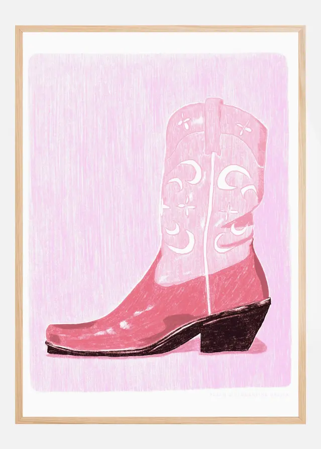 Pac Cowgirlboot Póster
