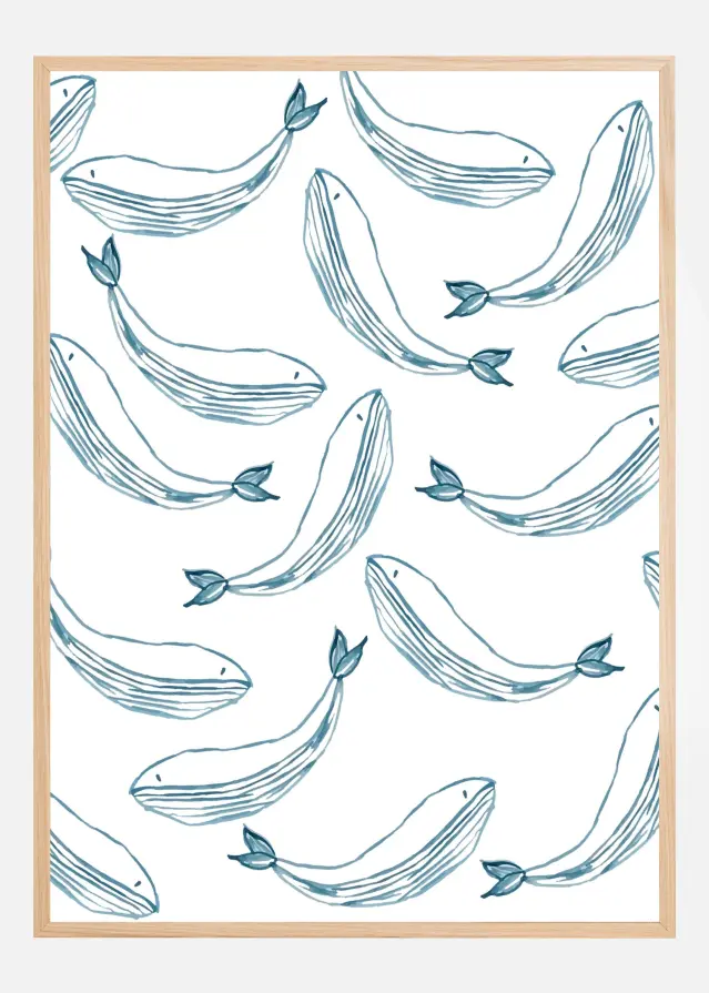 Ballenas Póster