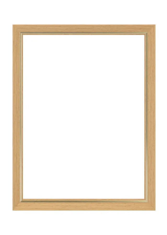 Moldura Apex Vidro acrílico Beech 30x30 cm