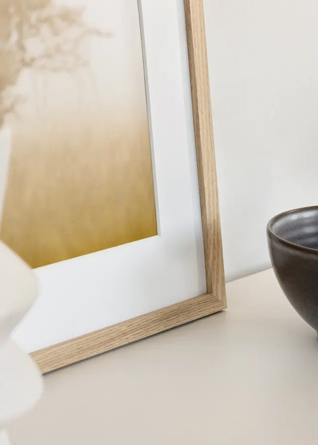 Moldura Trendy Vidro acrílico Carvalho 50x65 cm