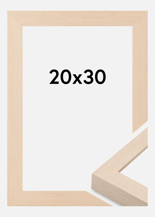 Moldura Cotswold Vidro acrílico Marfim 20x30 cm