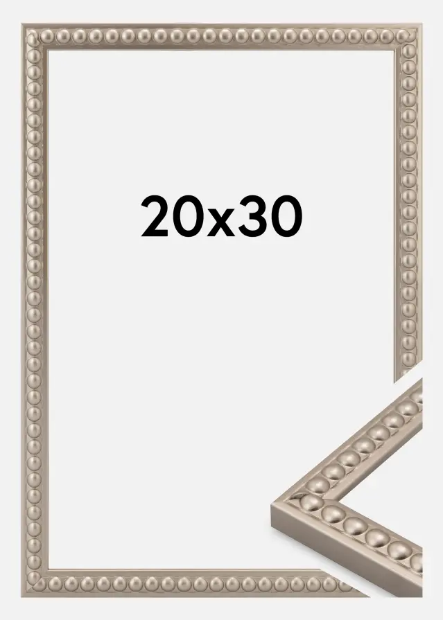 Moldura Perla Vidro acrílico Champagne 20x30 cm