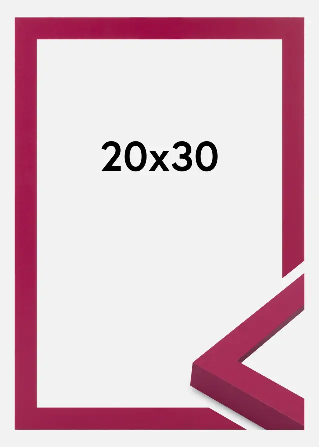 Moldura Selection Vidro acrílico Hot Pink 20x30 cm