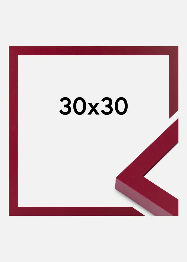 Moldura Selection Vidro acrílico Raspberry 30x30 cm