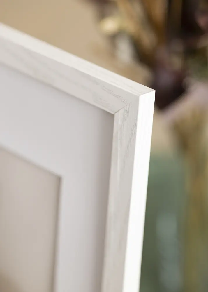 Moldura Stilren Branco carvalho 50x70 cm - passe-partout Branco 42x59,4 cm