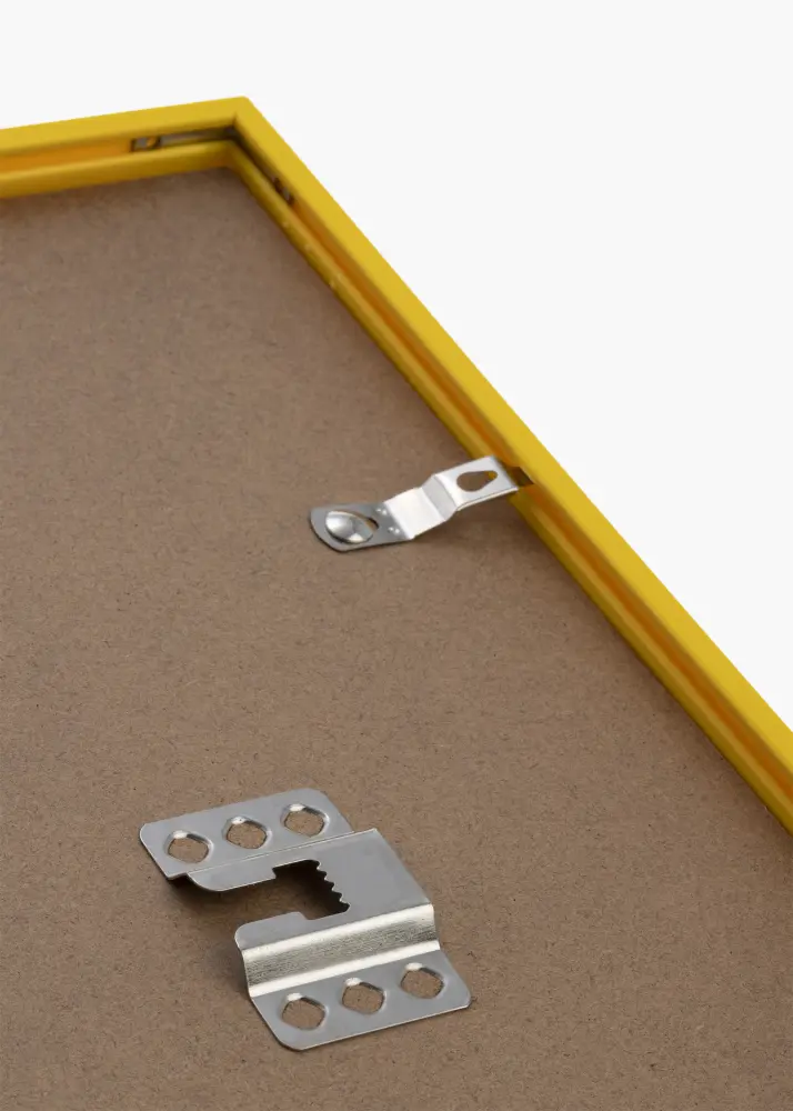 Moldura New Lifestyle Amarelo 60x80 cm - passe-partout Branco 49,3x68,5 cm