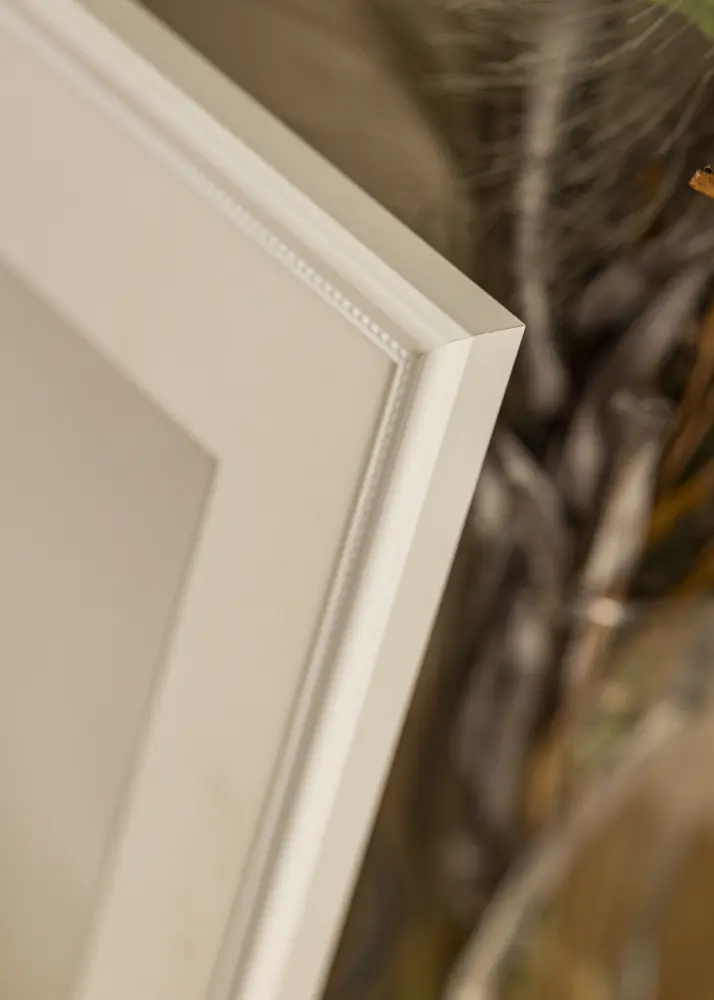 Moldura Gala Branco 40x50 cm - passe-partout Branco 28x38 cm
