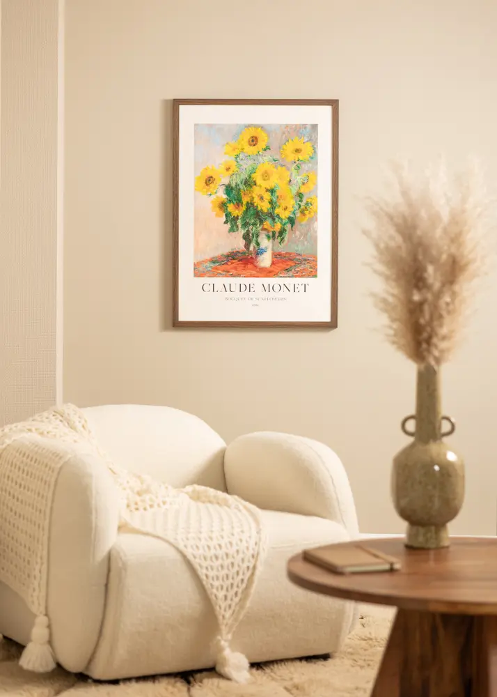 Moldura Hermes Noz 40x60 cm - passe-partout Branco 32,9x48,3 cm
