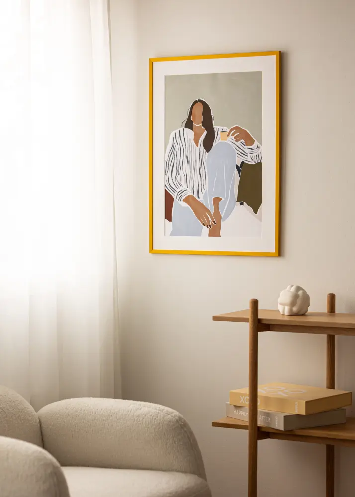 Moldura NordicLine Lemon Curry 50x70 cm