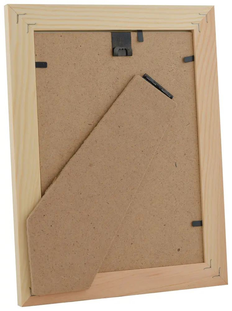 Moldura Trendline Natureza 13x18 cm - passe-partout Branco 9x12 cm