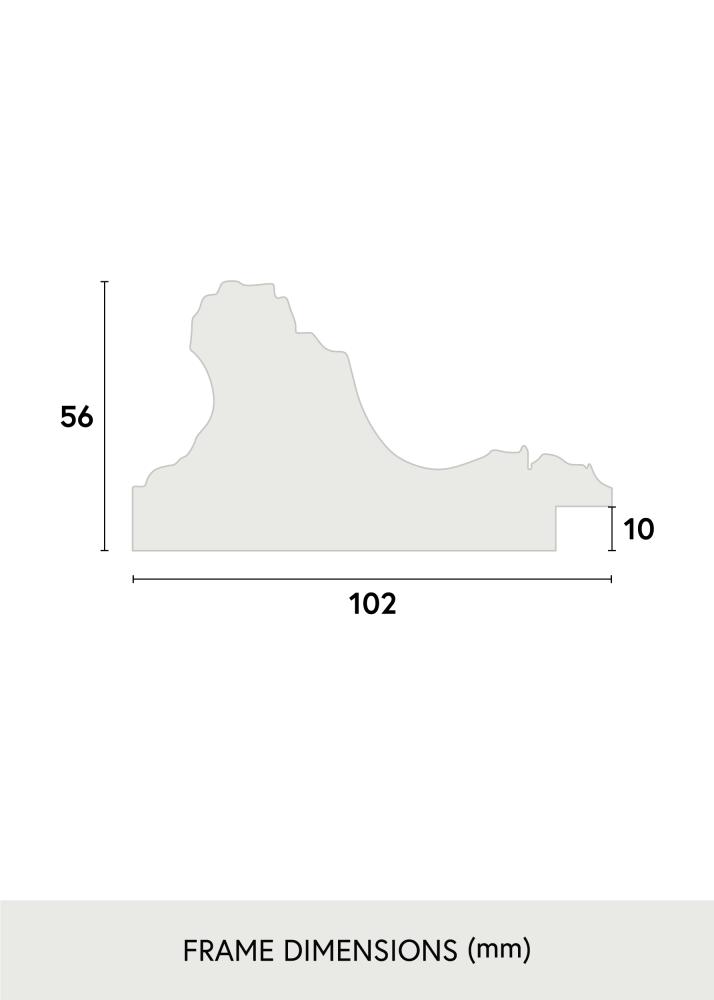 Espelho Egypt Ornament Gold - Tamanho personalizável