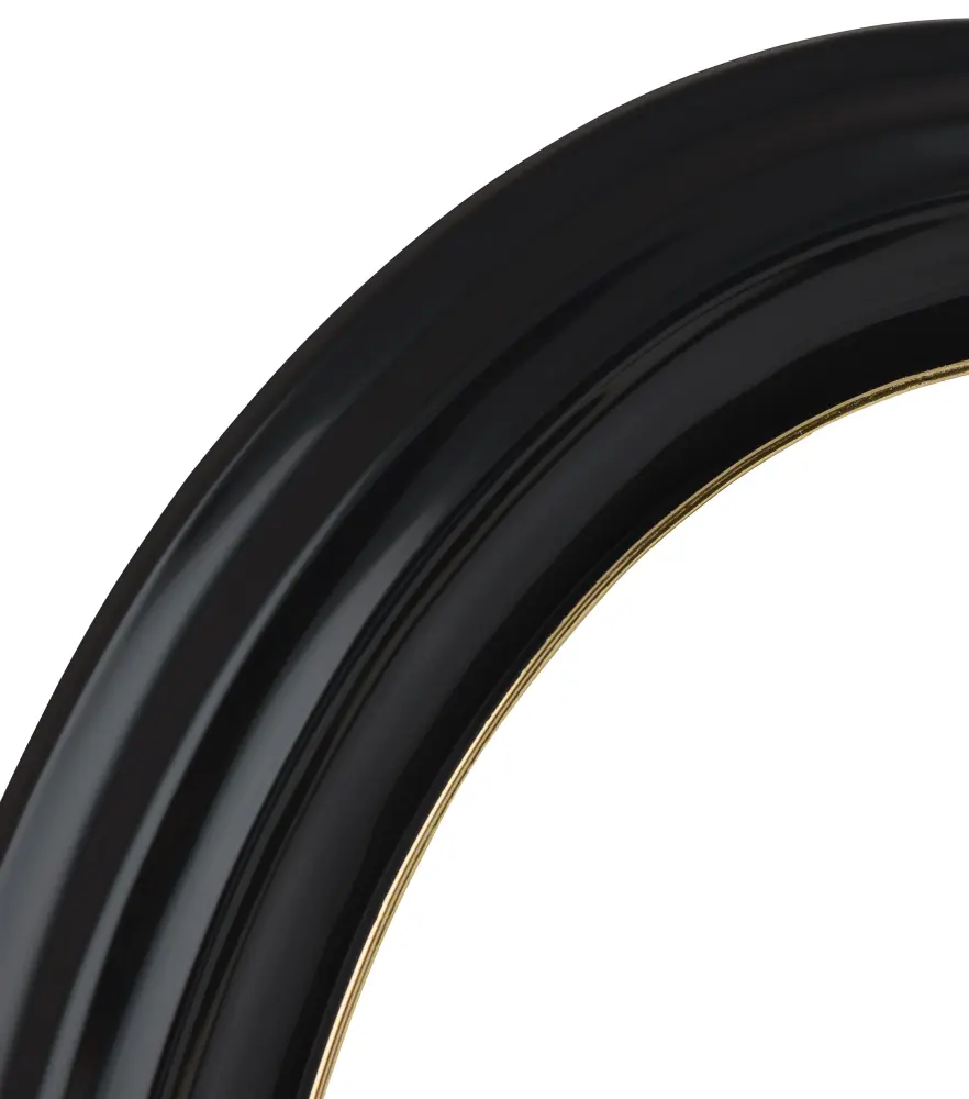 Eiri Mozart Oval Preto 9x12 cm