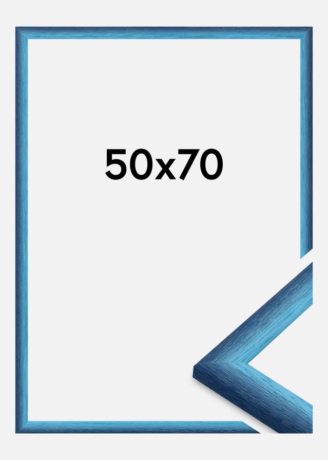 Moldura Cornwall Vidro acrílico Azul-escuro 50x70 cm