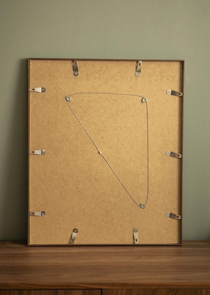 Espelho Chicago Nogueira 51x61 cm