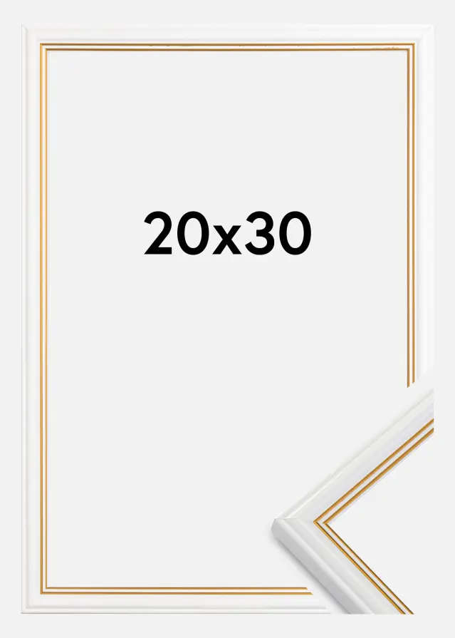 Moldura Classic Branco 20x30 cm