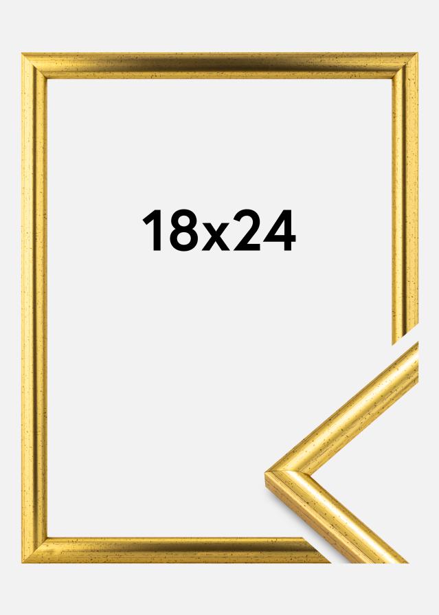 Moldura Newline Dourado 18x24 cm