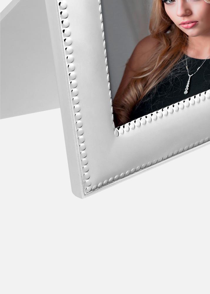 Moldura Larino Branco 9x13 cm