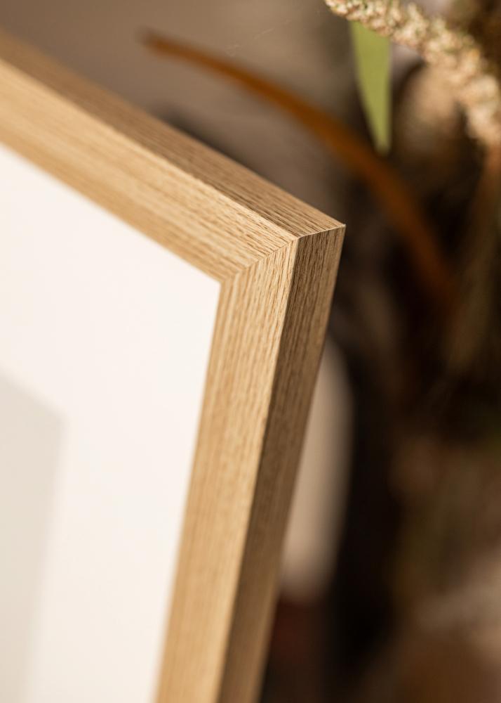 Moldura Deco Vidro acrílico Carvalho 21x29.7 cm (A4)