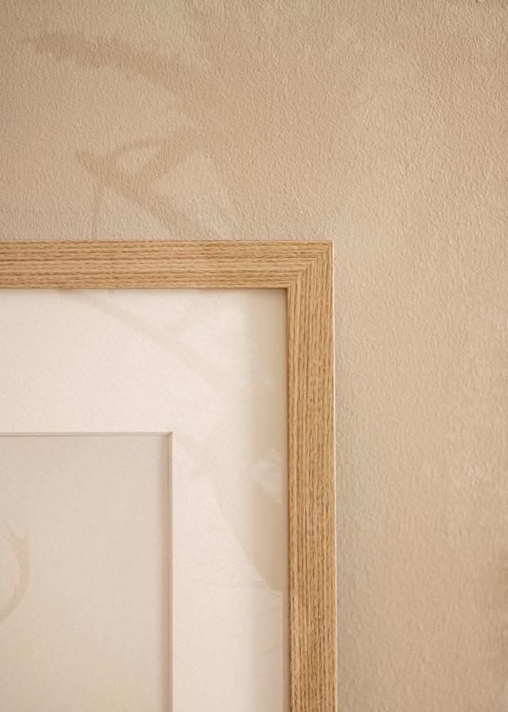 Moldura Deco Vidro acrílico Carvalho 21x29.7 cm (A4)