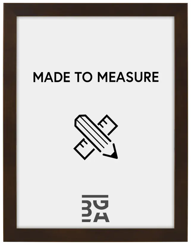 Moldura Trendline Castanho - Tamanho personalizável