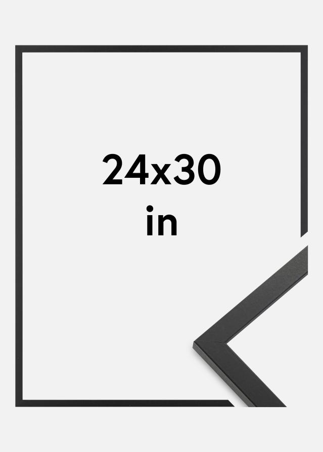 Moldura Trendy Vidro Acrílico Preto 24x30 inches (60,96x76,2 cm)