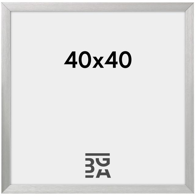 Moldura Chair Prateado - 40x40 cm