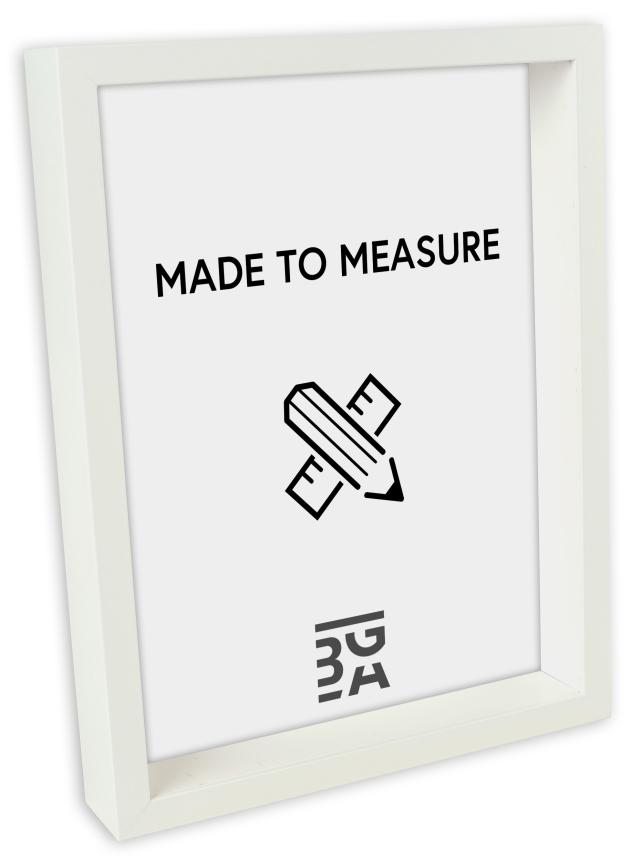 Moldura Sala Branco - Tamanho personalizável