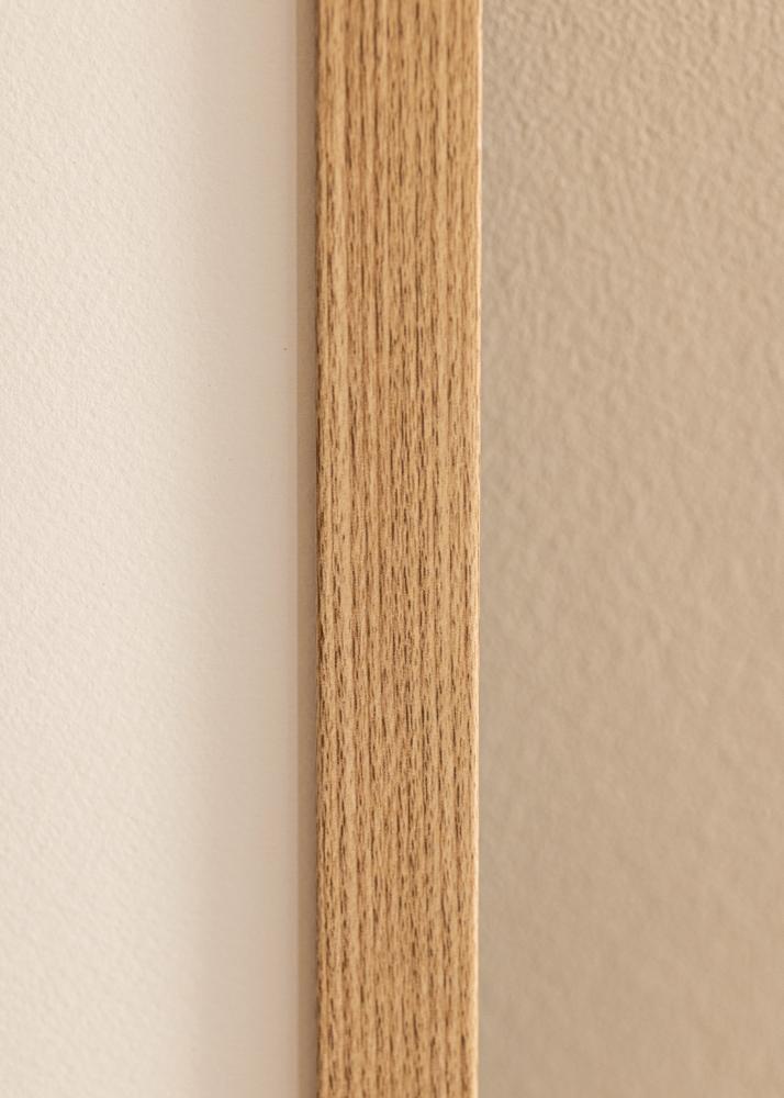 Moldura Deco Vidro acrílico Carvalho 21x29.7 cm (A4)