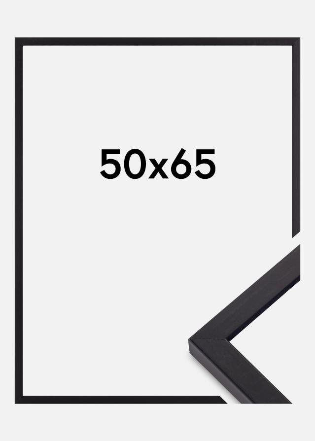 Moldura Torrance Mate Vidro antirreflexo Preto 50x65 cm