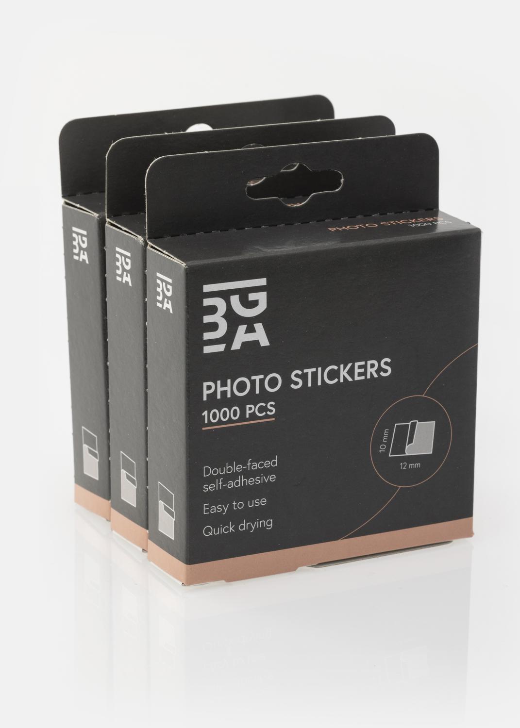 Product Image for BGA Fita adesiva para fotografias 10x12 mm - 1000 un. - 3 unidades